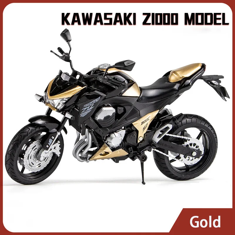 1:12 Kawasaki Z800 Motorcycle Model 10 1:12 Kawasaki Z800 Motorcycle Model - Image 10