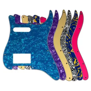 Vibrant Fender Stratocaster Pickguard Collection