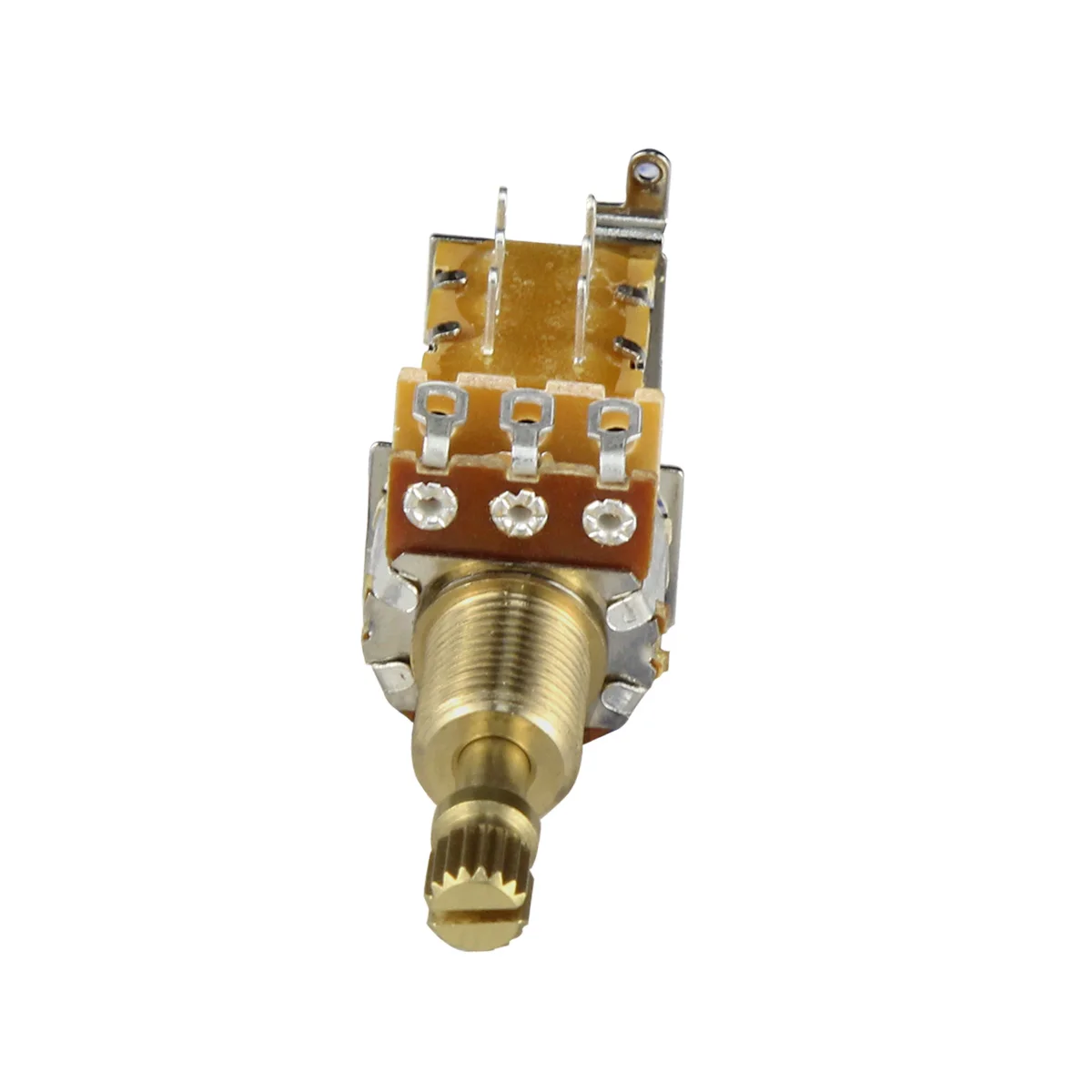 Long Shaft Guitar Push Push Potentiometer 250K Ohm 4 Long Shaft Guitar Push Push Potentiometer 250K Ohm - Image 4