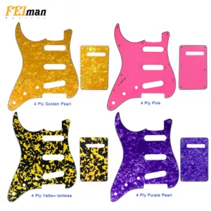 Vibrant Left-Hand Fender Strat Pickguard