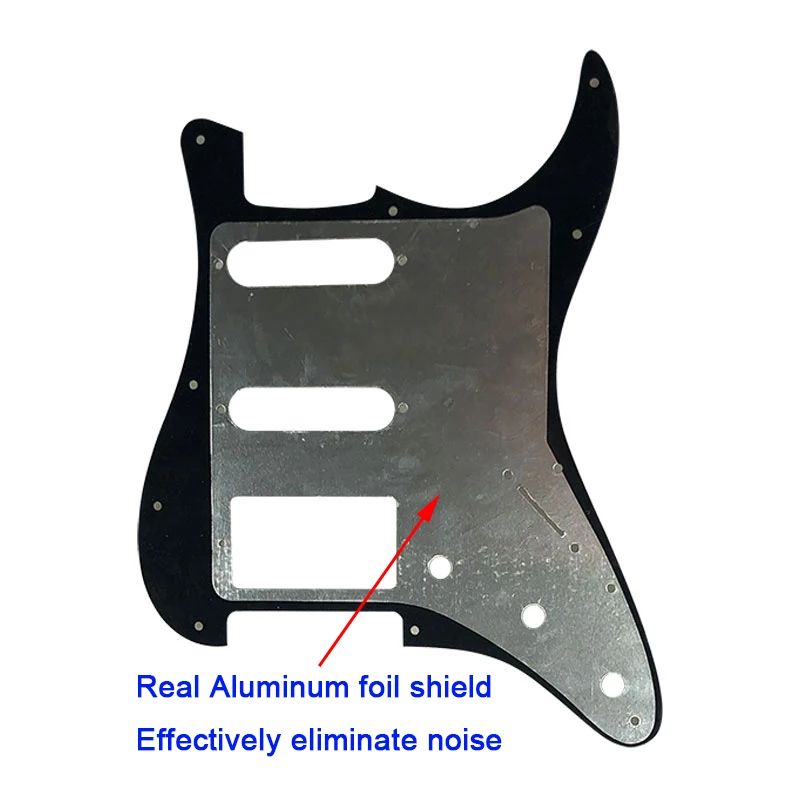 Left-Handed Fender Stratocaster Pickguard 285x230mm 3 Left-Handed Fender Stratocaster Pickguard 285x230mm - Image 3