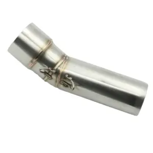 Stainless Steel Exhaust Link for BMW F650GS 8 HTB11YuFbsfrK1Rjy1Xdq6yemFXal