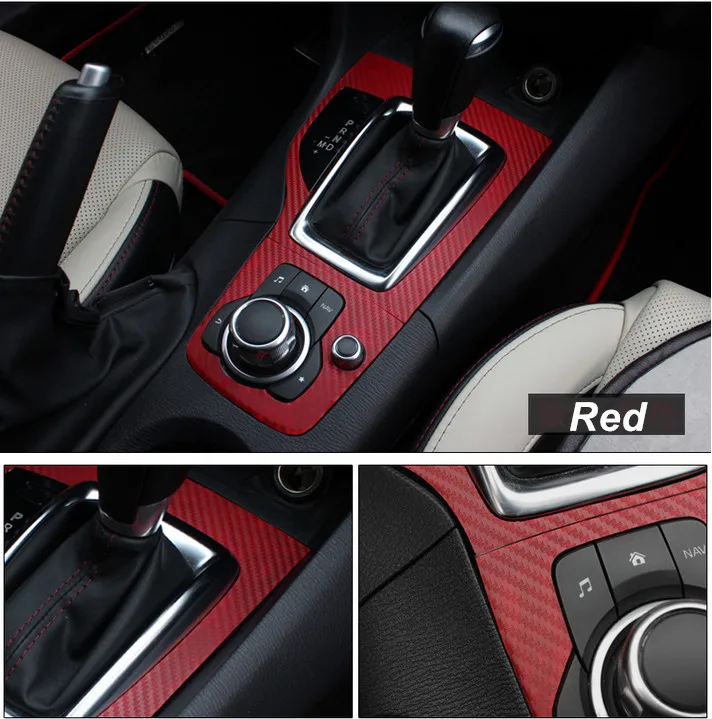 Mazda 3 Axela Carbon Fiber Gear Panel Sticker 7 Mazda 3 Axela Carbon Fiber Gear Panel Sticker - Image 7