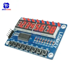 8-Bit TM1638 LED Display Module