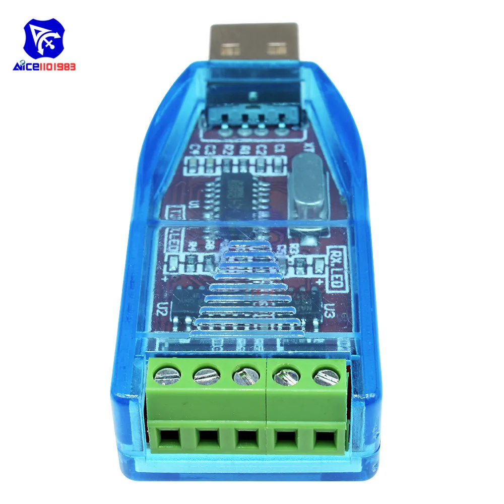 Blue USB to RS485 Converter for Industrial Use 3 Blue USB to RS485 Converter for Industrial Use - Image 3