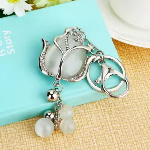 Elegant Swan Keychain in Zinc Alloy 19 HTB1B0QygOAnBKNjSZFvq6yTKXXaM