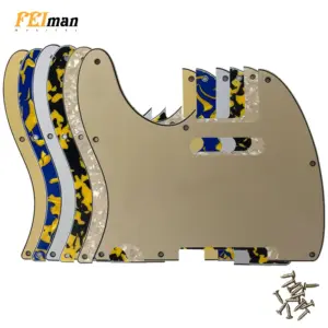 Left-Handed Fender Telecaster Pickguard 211x190x2.5mm