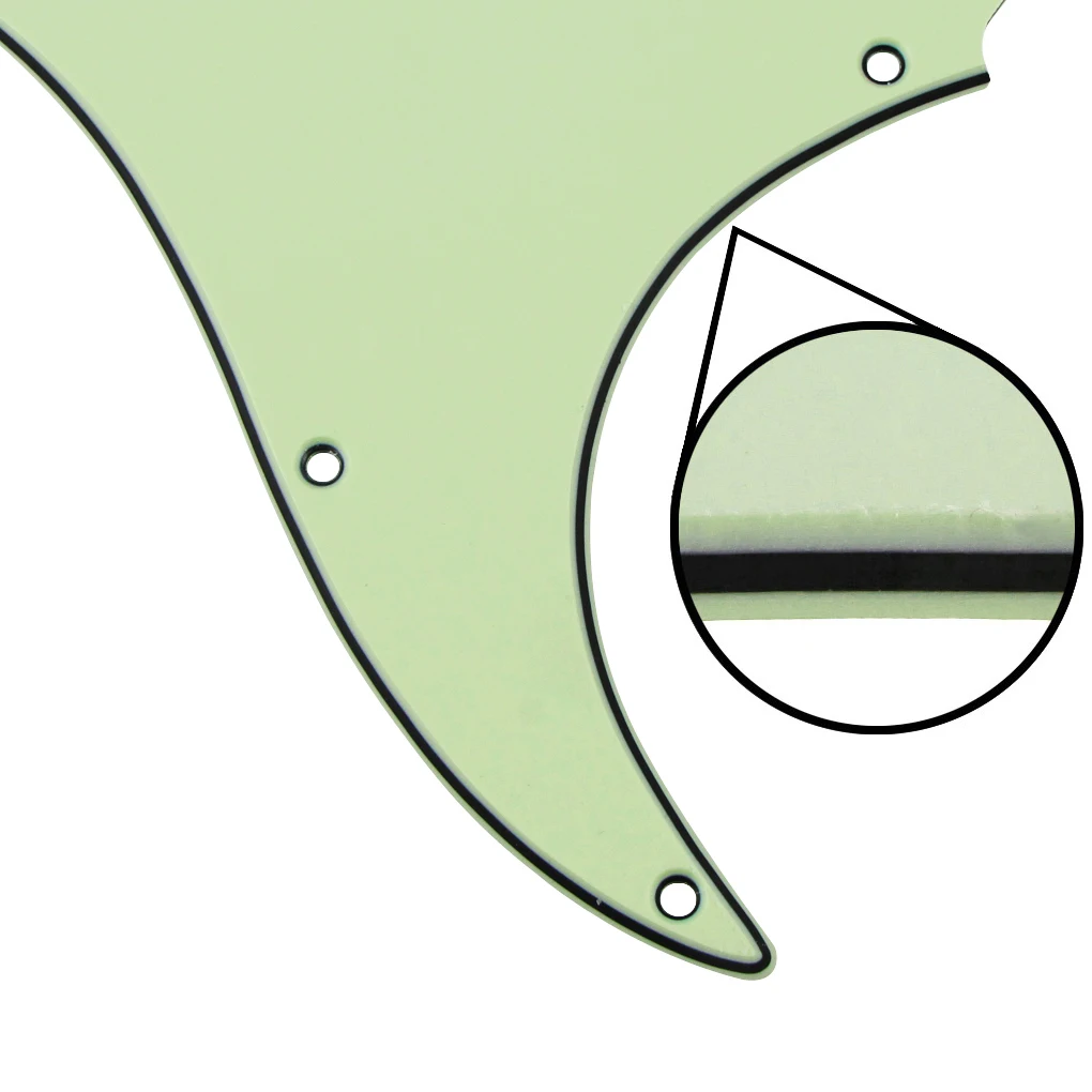 Mint Green Stratocaster Pickguard and Back Plate Set 5 Mint Green Stratocaster Pickguard and Back Plate Set - Image 5