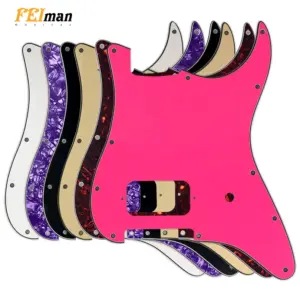Bright Pink Pickguard for Fender Stratocaster