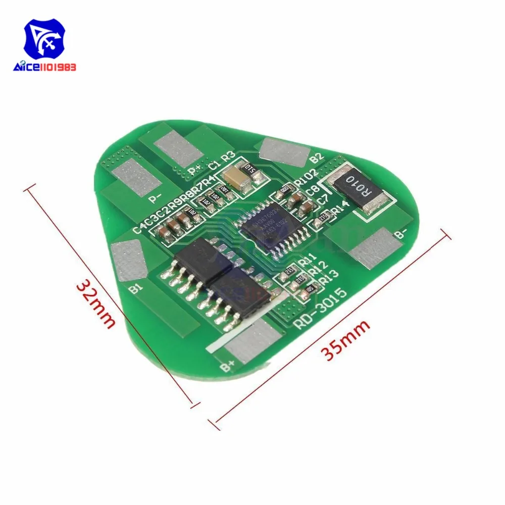 3S Lithium Battery Protection Circuit Board 4A 6 3S Lithium Battery Protection Circuit Board 4A - Image 6