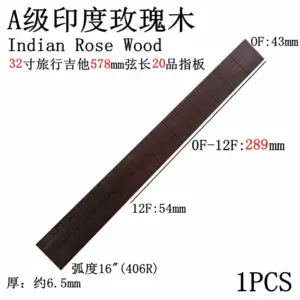 Indian Rosewood Guitar Fingerboard 520mm, 20 Frets 19 HTB1K3E5a.jrK1RkHFNRq6ySvpXaV