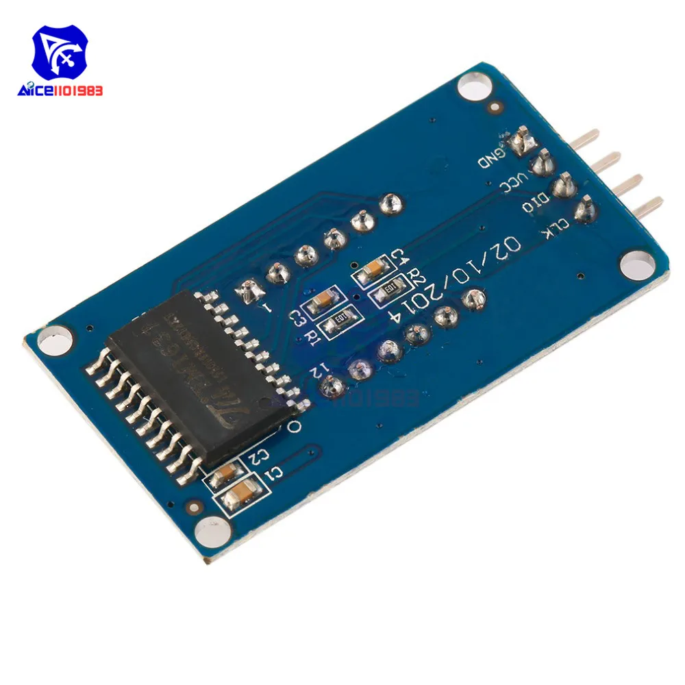 Red TM1637 4-Digit LED Display Module 5 Red TM1637 4-Digit LED Display Module - Image 5