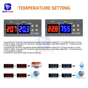 STC-3028 Digital Climate Controller for Incubators 9 HTB1NDAFPq6qK1RjSZFmq6x0PFXaE