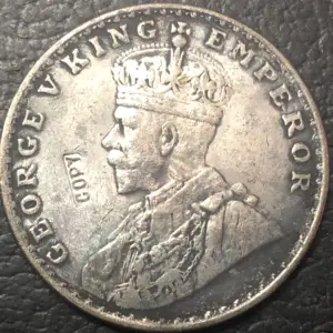 1919 Indian Rupee Silver Coin Replica