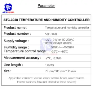 STC-3028 Digital Climate Controller for Incubators 10 HTB1TUEDPwHqK1RjSZFPq6AwapXar