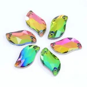 Vibrant Leaf-Shaped Rhinestones Set 12 HTB1X3NympuWBuNjSspnq6x1NVXaJ