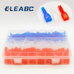 600pcs 3-Color Spade Connector Caps Set