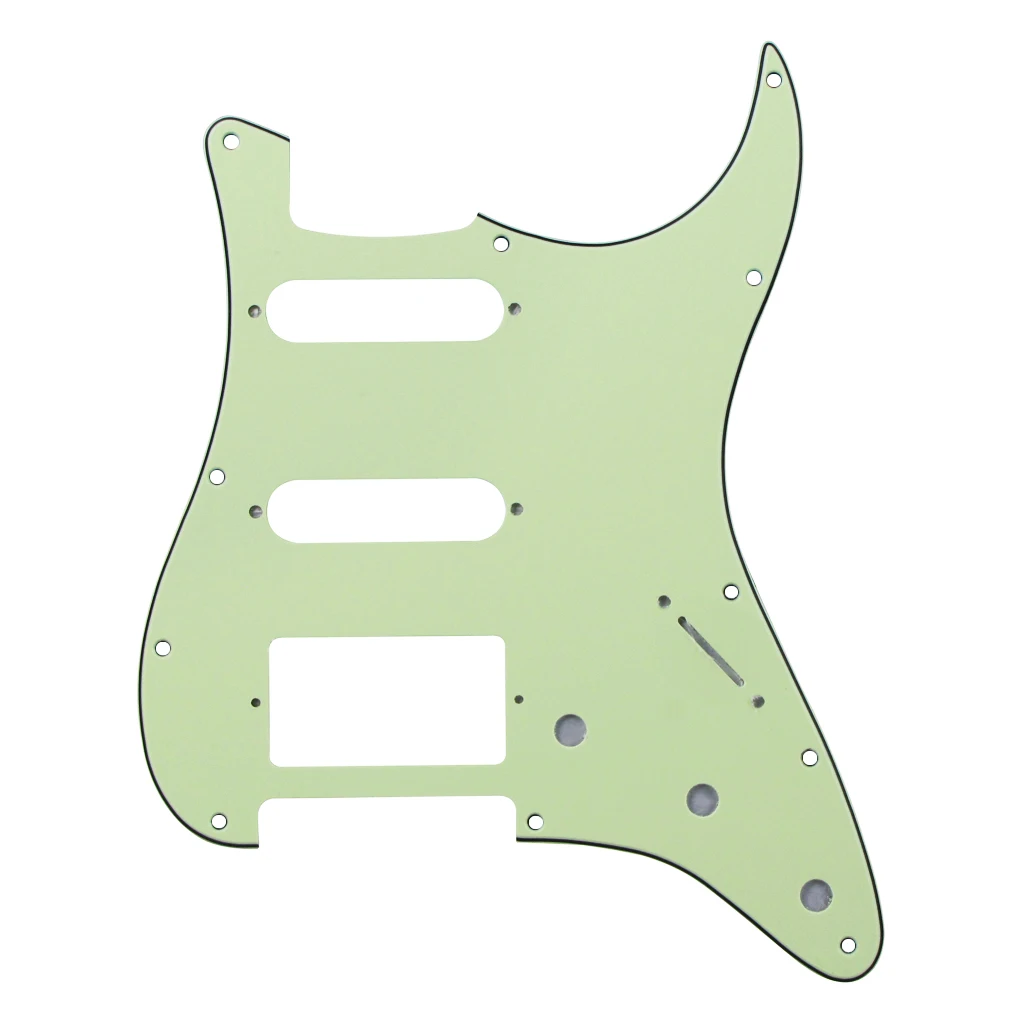 Mint Green Stratocaster Pickguard and Back Plate Set 3 Mint Green Stratocaster Pickguard and Back Plate Set - Image 3