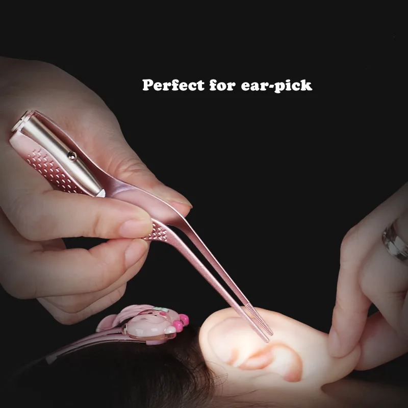 Stainless Steel LED Tweezers for Precision 2 Stainless Steel LED Tweezers for Precision - Image 2