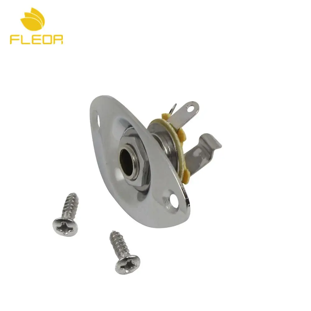 Oval Guitar Jack Socket for Instruments 7 Oval Guitar Jack Socket for Instruments - Image 7