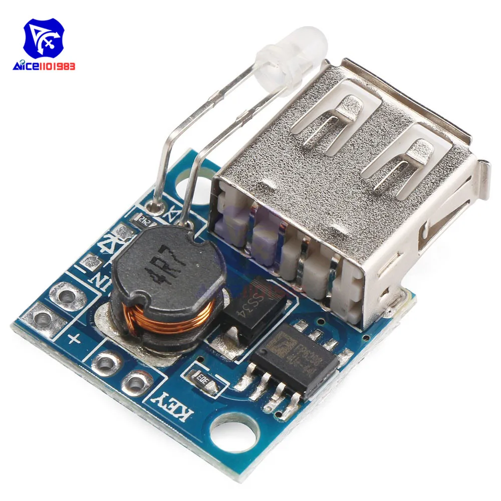 USB DC-DC Step-Up Boost Converter 2A, 5V Output 4 USB DC-DC Step-Up Boost Converter 2A, 5V Output - Image 4