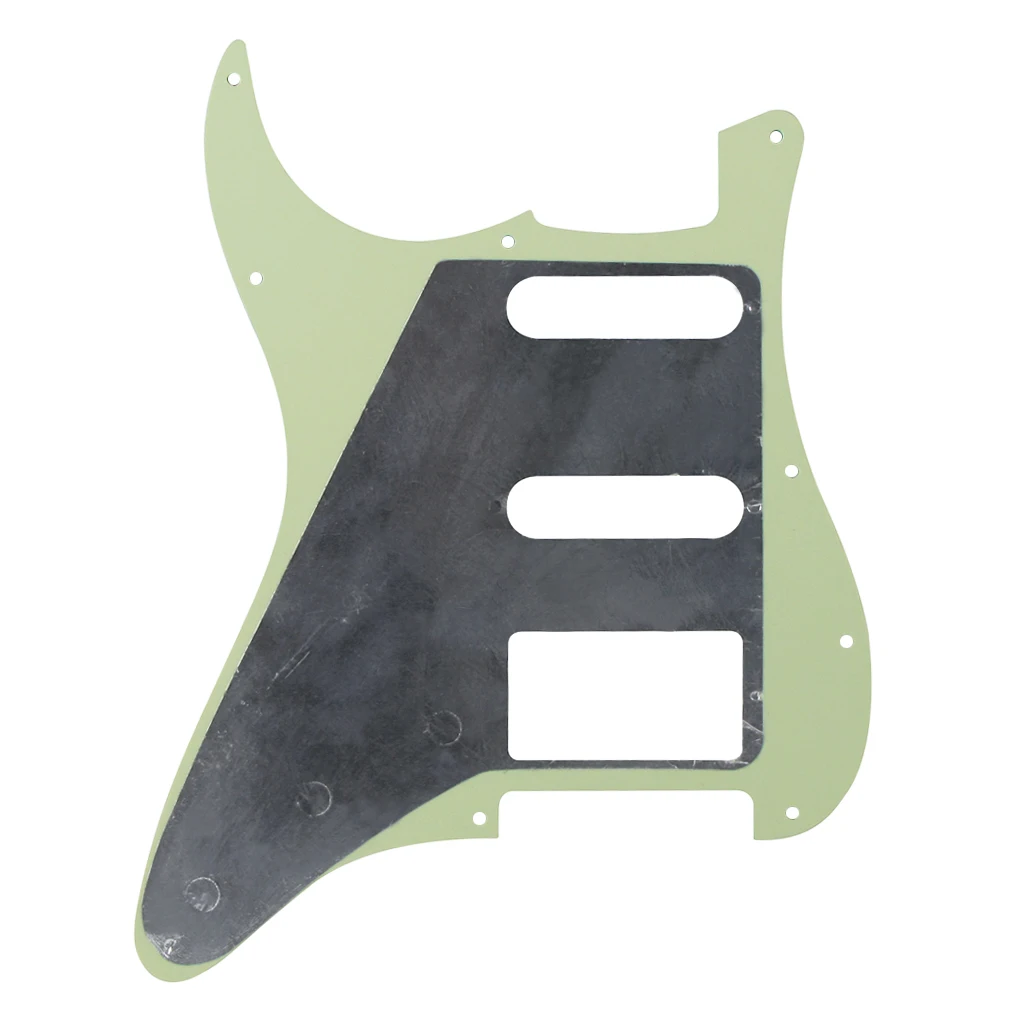 Mint Green Stratocaster Pickguard and Back Plate Set 2 Mint Green Stratocaster Pickguard and Back Plate Set - Image 2