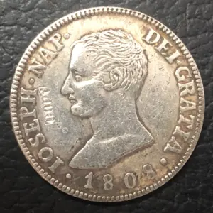 Vintage Spain 1808 José I Coin Replica