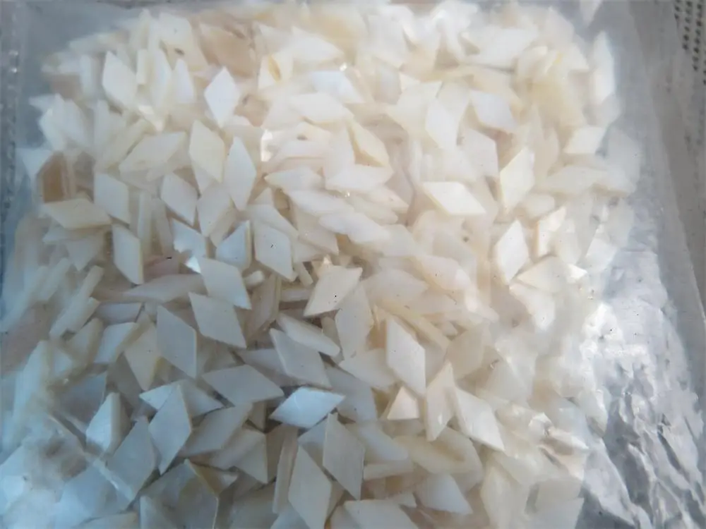 White Shell Inlay Diamonds for Crafts 6 White Shell Inlay Diamonds for Crafts - Image 6