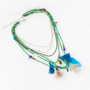 Vibrant Bohemian Necklace with Geometric Pendant 13 HTB1lZHngFooBKNjSZPhq6A2CXXaM