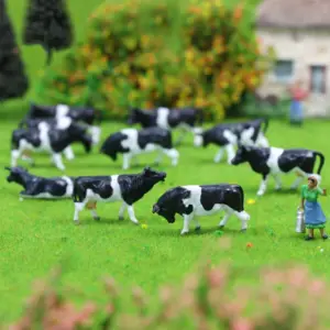 Farm Scene HO Scale Model Set with Cows and Figures 8 HTB1lpM.n8mWBuNkSndVq6AsApXaE