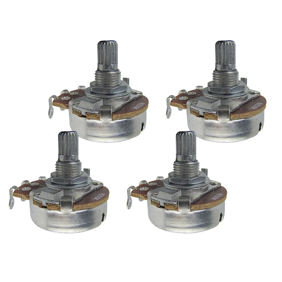 High-Quality Metal Guitar Potentiometers 250k/500k 7 High-Quality Metal Guitar Potentiometers 250k/500k - Image 7