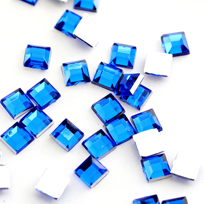 Vibrant 23-Color Square Acrylic Rhinestones Set 4 Vibrant 23-Color Square Acrylic Rhinestones Set - Image 4