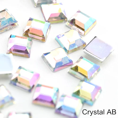 Vibrant 23-Color Square Acrylic Rhinestones Set 8 Vibrant 23-Color Square Acrylic Rhinestones Set - Image 8