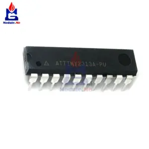 ATTINY2313A-PU Microcontroller in DIP20 Package