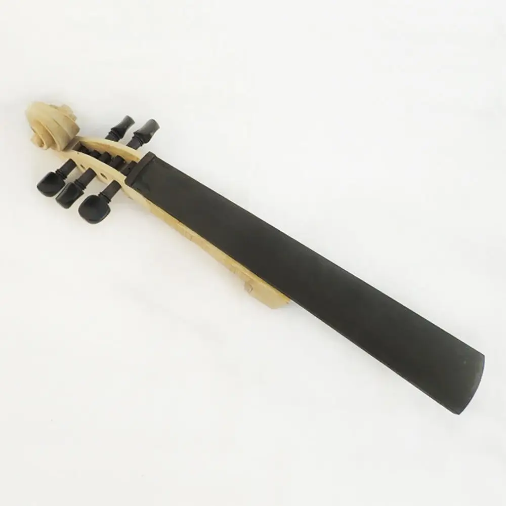 Full-Size Maple Violin Neck Set with Ebony Fittings 3 Full-Size Maple Violin Neck Set with Ebony Fittings - Image 3