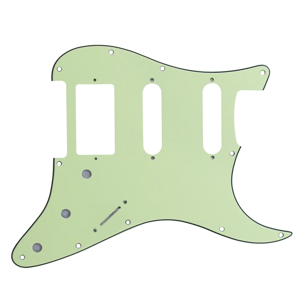 Mint Green Stratocaster Pickguard and Back Plate Set 4 Mint Green Stratocaster Pickguard and Back Plate Set - Image 4