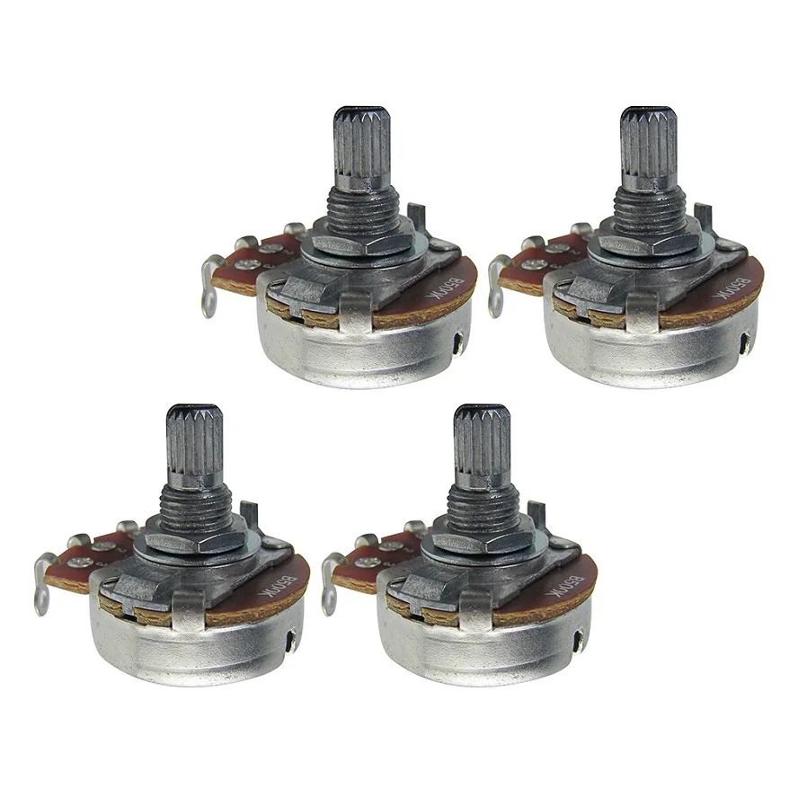 High-Quality Metal Guitar Potentiometers 250k/500k 10 High-Quality Metal Guitar Potentiometers 250k/500k - Image 10