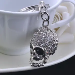 Sparkling Skull Key Holder with Rhinestones 6 HTB1w8WGgQZmBKNjSZPiq6xFNVXah