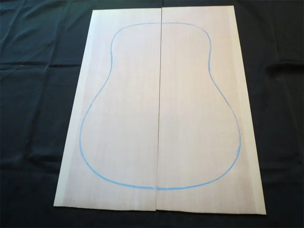 Vintage European Spruce Guitar Top 24.5" x 9.5" x 3.5mm 2 Vintage European Spruce Guitar Top 24.5" x 9.5" x 3.5mm - Image 2