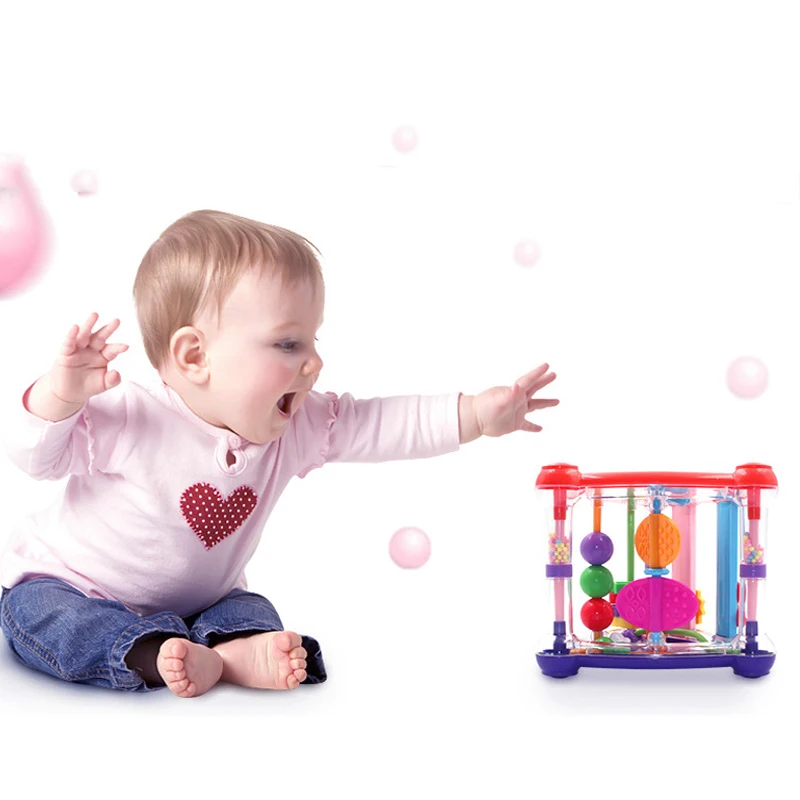 Colorful Sensory Activity Play Cube for Infants 4 Colorful Sensory Activity Play Cube for Infants - Image 4