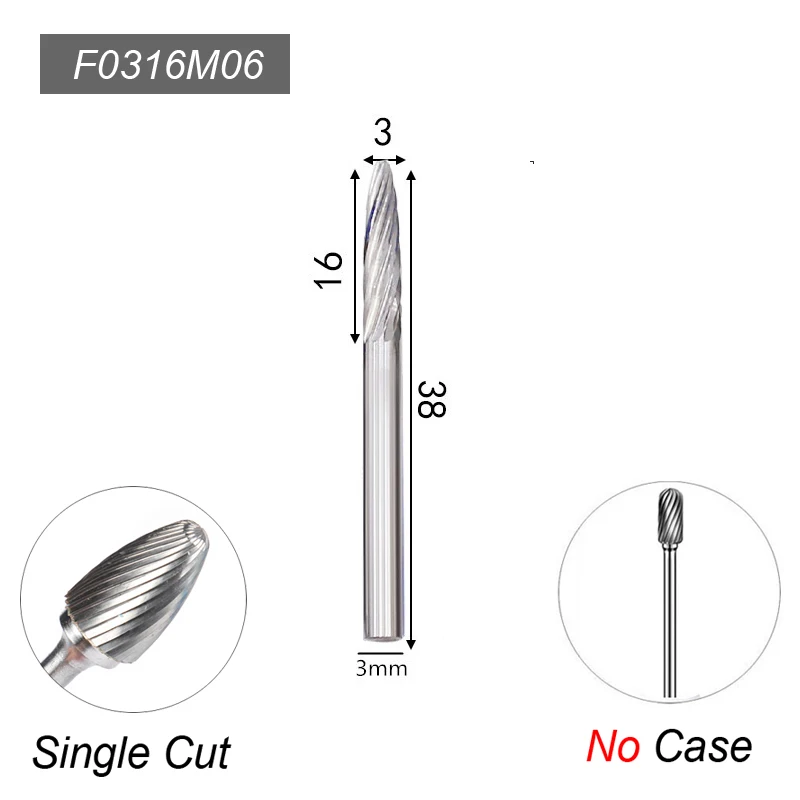 High-Performance Tungsten Carbide Rotary Burr Set 7 High-Performance Tungsten Carbide Rotary Burr Set - Image 7