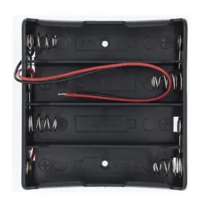 Versatile Black Battery Holder for AA & 18650 15 Ha75276ffe8154054aa3d0393c4359409e