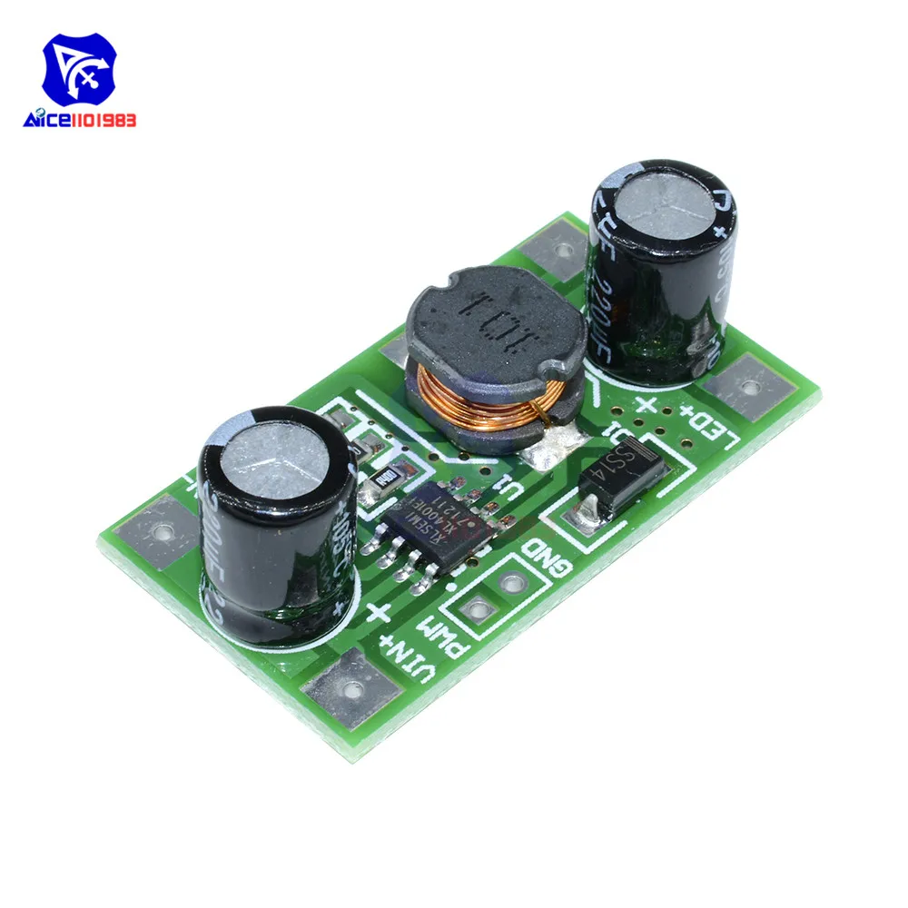 Compact 5-35V LED Driver Module with PWM Dimming 1 Compact 5-35V LED Driver Module with PWM Dimming