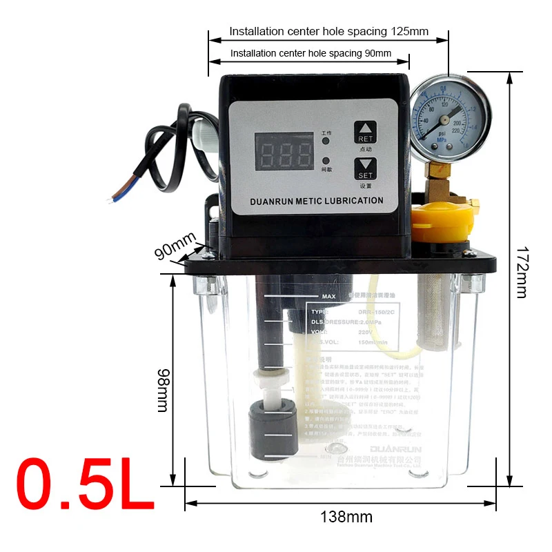 Electromagnetic Lubrication Pump for CNC Machines 6 Electromagnetic Lubrication Pump for CNC Machines - Image 6