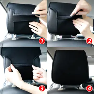 Pajero Black Headrest Cover 62x24cm 9 Had7eedb3158e4d299c97821e65f8b06ak