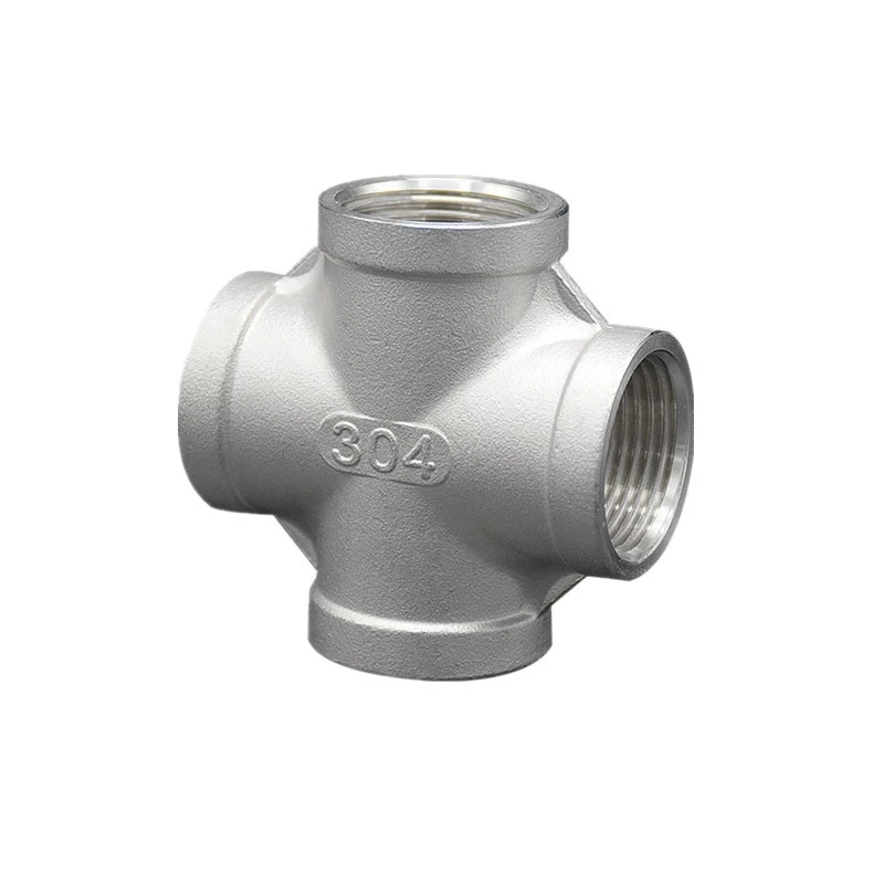 Stainless Steel Equal Cross Fitting 1/8–2" BSP 2 Stainless Steel Equal Cross Fitting 1/8–2" BSP - Image 2