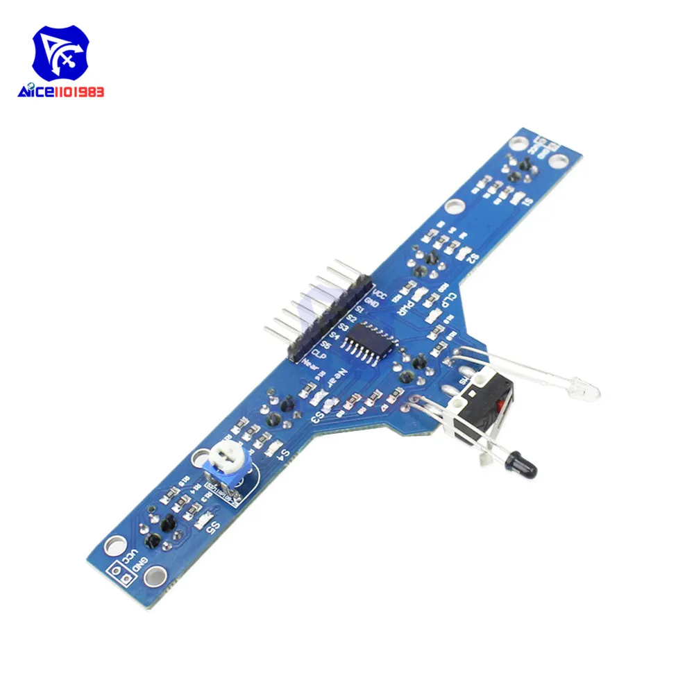 5-Channel IR Line & Obstacle Sensor Module 2 5-Channel IR Line & Obstacle Sensor Module - Image 2
