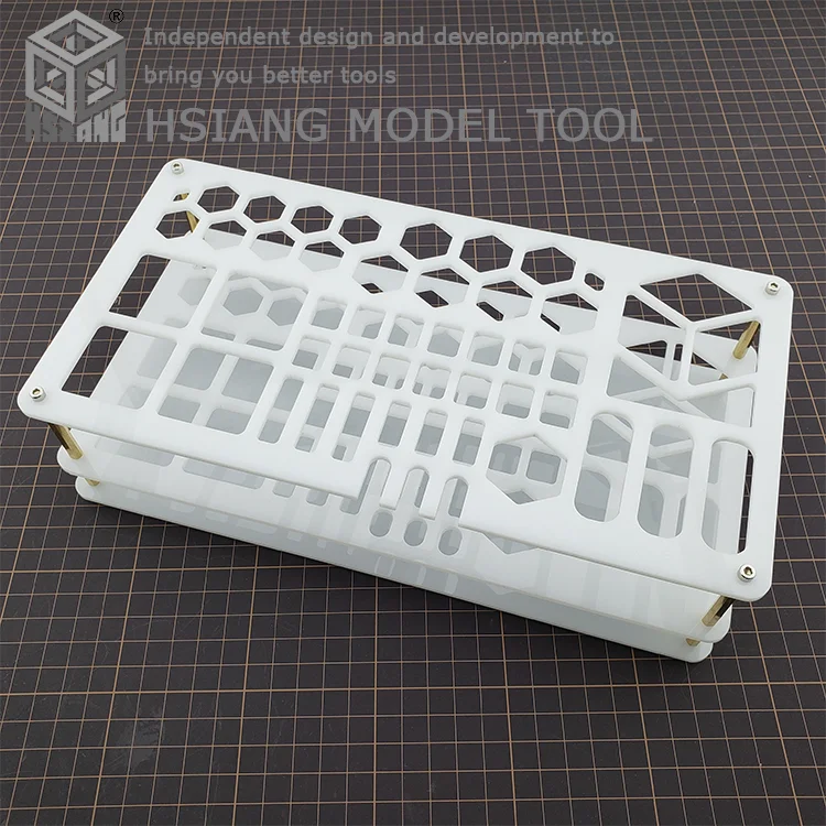 White Screwdriver Organizer Rack 270x150x7mm 6 White Screwdriver Organizer Rack 270x150x7mm - Image 6