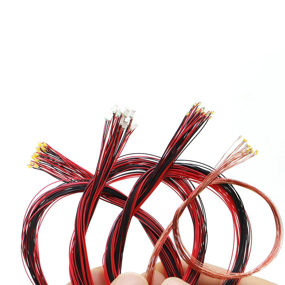 Set of 100 Pre-Wired SMD LEDs for DIY Projects 4 Set of 100 Pre-Wired SMD LEDs for DIY Projects - Image 4