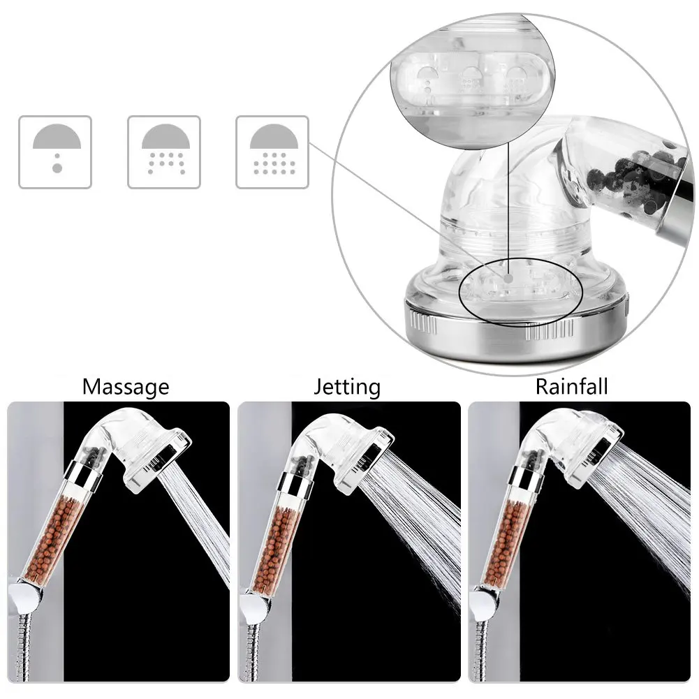 High-Pressure Multi-Mode Bathroom Shower Head 2 High-Pressure Multi-Mode Bathroom Shower Head - Image 2